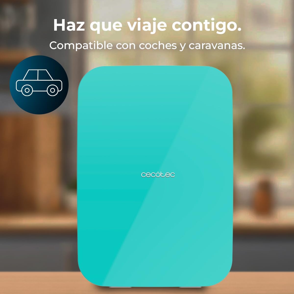 Cecotec - Bolero MiniCooling 25L - compact, 12V/220V, chauffe/refroidit