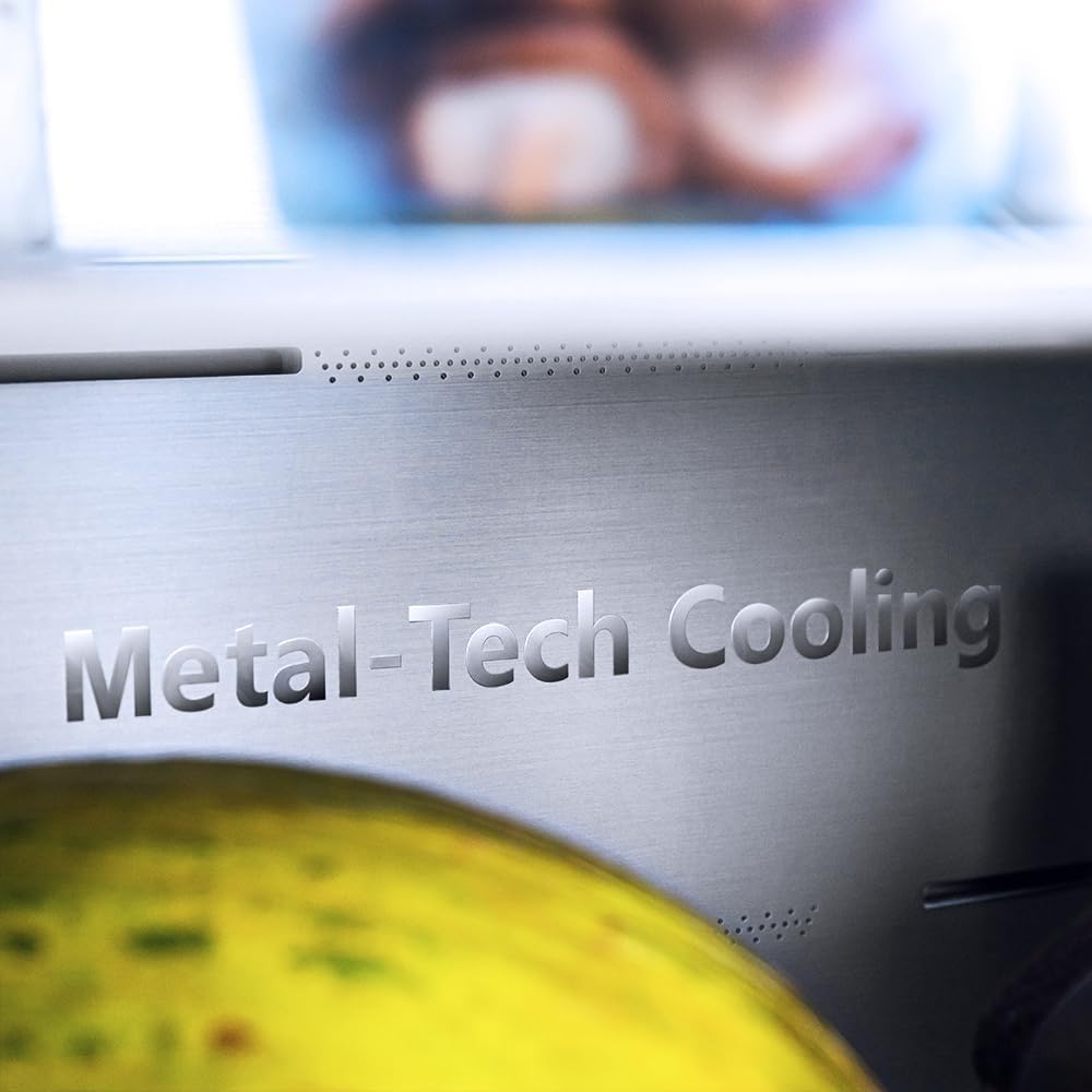 Cecotec - Bolero CoolMarket FD Series - 183x84cm - 510L, Inox, NoFrost, Distributeur d'eau - FD510WD