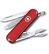 Victorinox Classic SD Couteau de poche, Swiss Made, 7 fonctions, couteau, ciseaux, lime à ongles