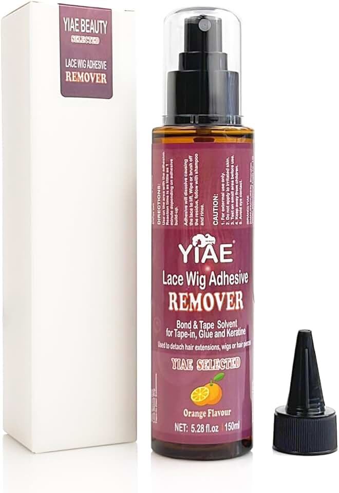 YIAE - dissolvant extensions cheveux 150ml - doux, rapide, efficace