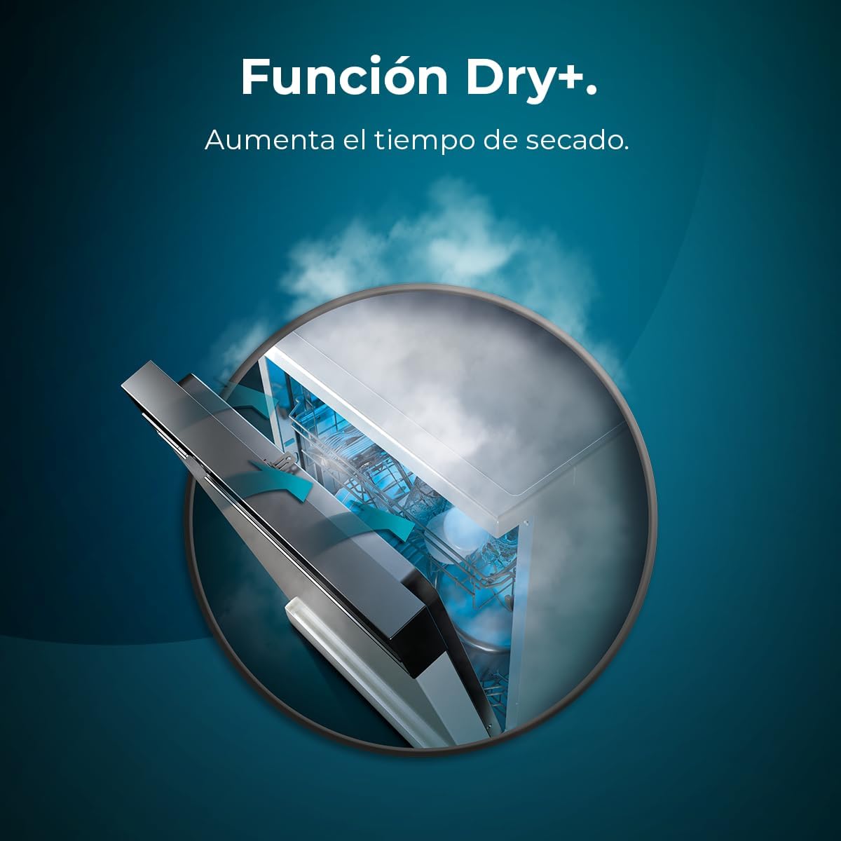 Cecotec - Bolero Aguazero 6100 E - 60 cm - 13 couverts, 6 programmes, Dry+