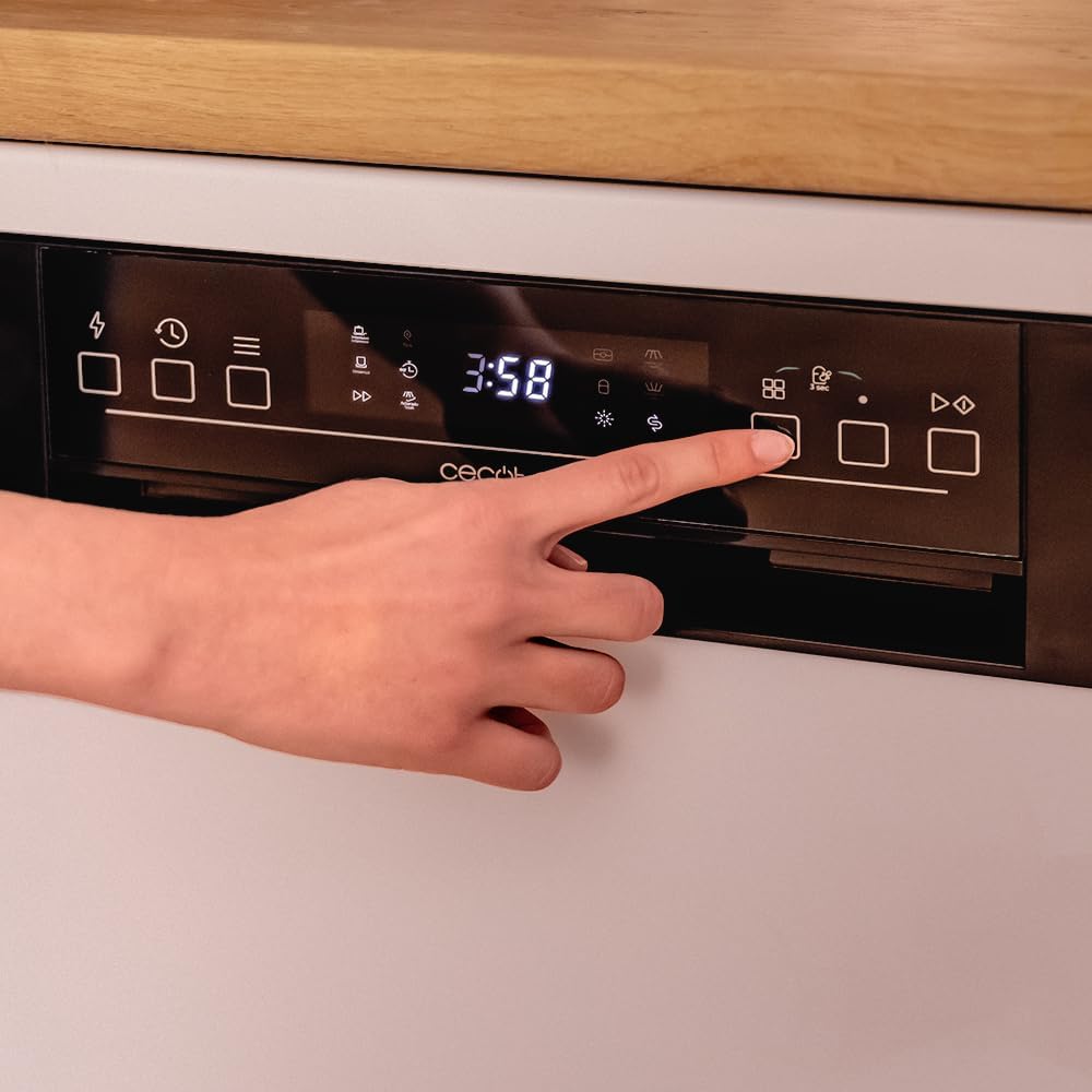 Cecotec - Bolero Aguazero - 45 cm - 11 couverts, 6 programmes, AquaStop, 4201E