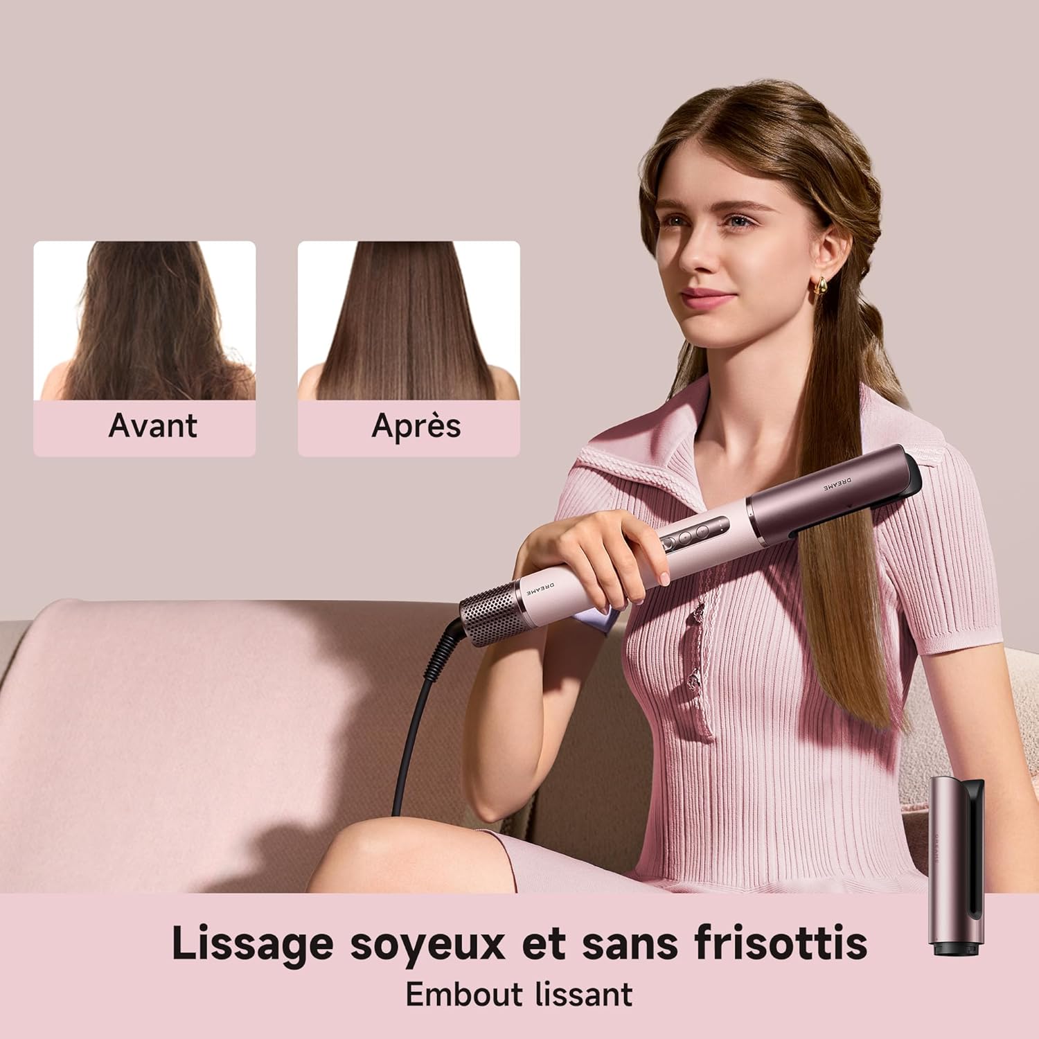 DREAME - AirStyle Era - multifonction 8-en-1 - séchage, lissage, volume, air froid