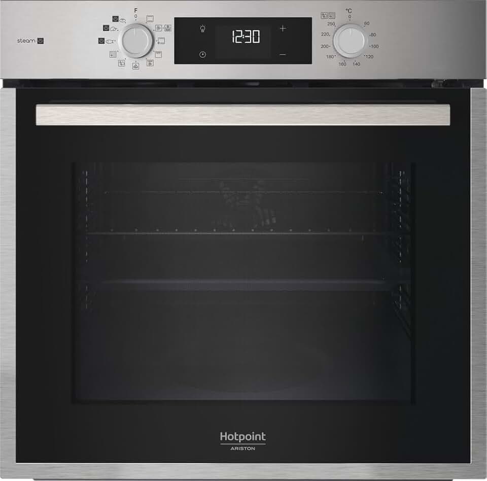 Hotpoint - Four Série 854PSX - 71L, pyrolyse, inox, A++ - HAO854PSX