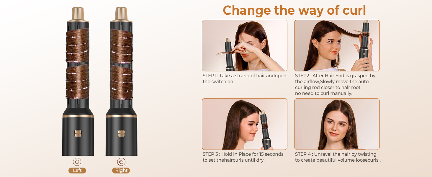 Air Styler Seche Cheveux 5 en 1 1000Wsèche cheveux