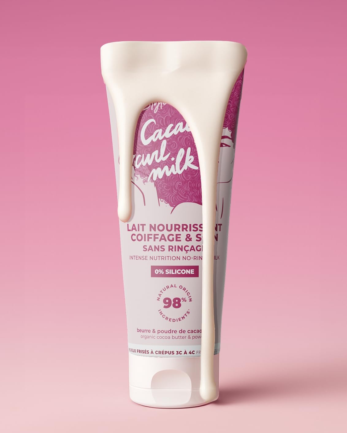 ENERGIE FRUIT - lait coiffant cacao, vegan - 200ml - cheveux frisés