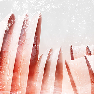 Séquence de démonstration du produit montrant des marques de peinture ou d'encre rouges qui sont de plus en plus éliminées d'une surface.