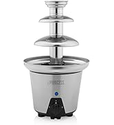 Fontaine à chocolat Princess XL 292998 inox brossé - Acier inoxydable - 3 étages - 0,7 L - 90 W -...