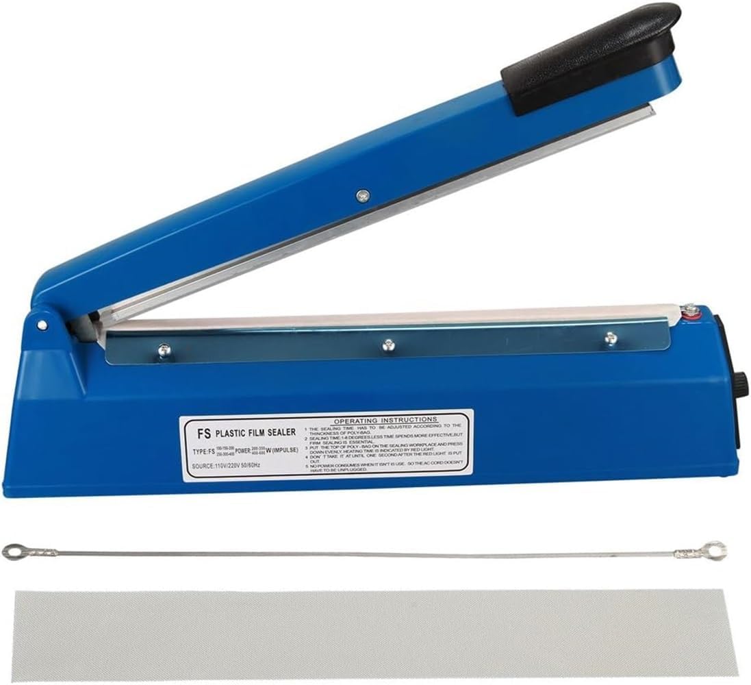 Yontree - machine à sceller impulse - 53x13x8.5cm - électrique, manuel