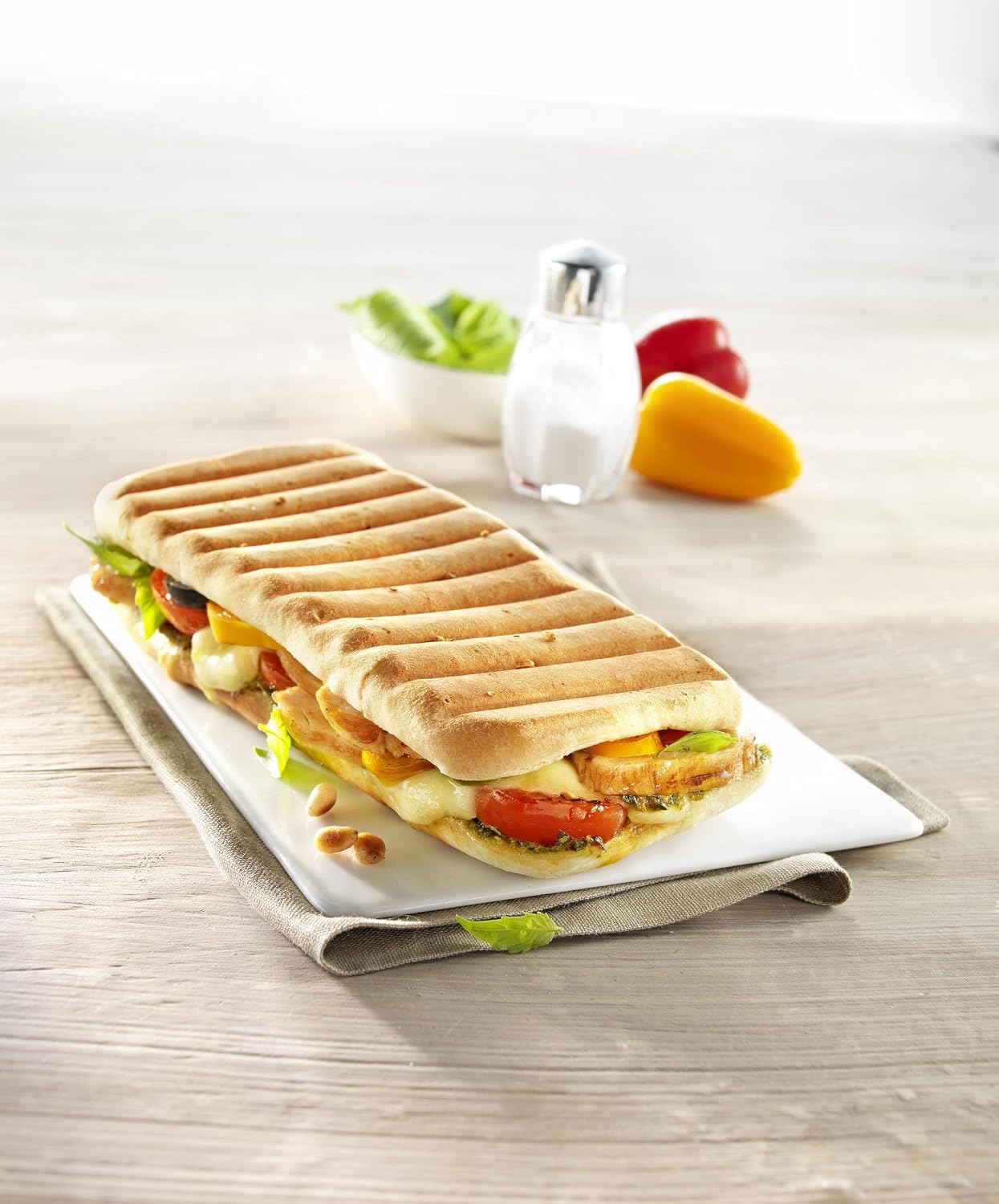 Moulinex - SM156D - ultracompact, grill sandwich, facile à ranger