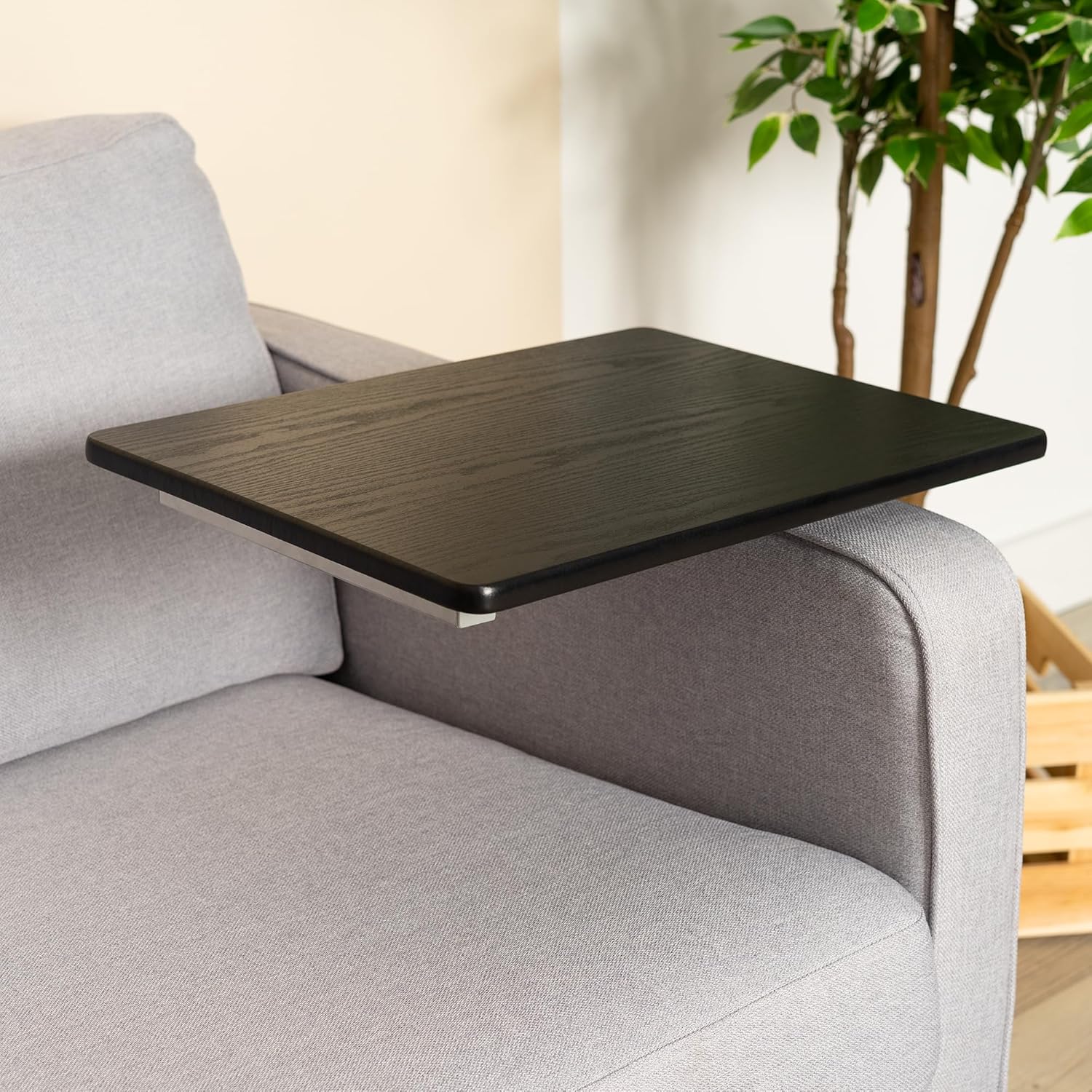 Table de lit pour PC - hauteur réglable, 48x37x67cm, 4 roulettes