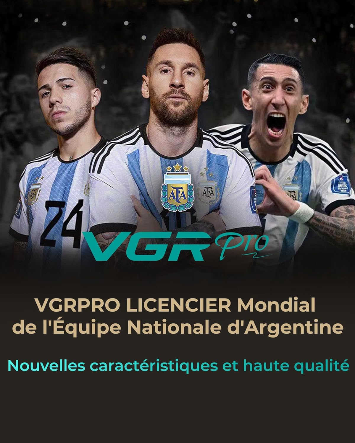 Tondeuse cheveux professionnelle sans fil, kit coupe homme, dorée