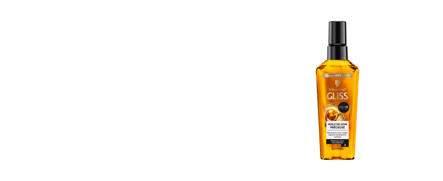 Le texte se lit comme suit : « MIEUX ». Image du produit en forme de bouteille orange présentée sous différents angles, affichant une image de marque cohérente dans toutes les vues.