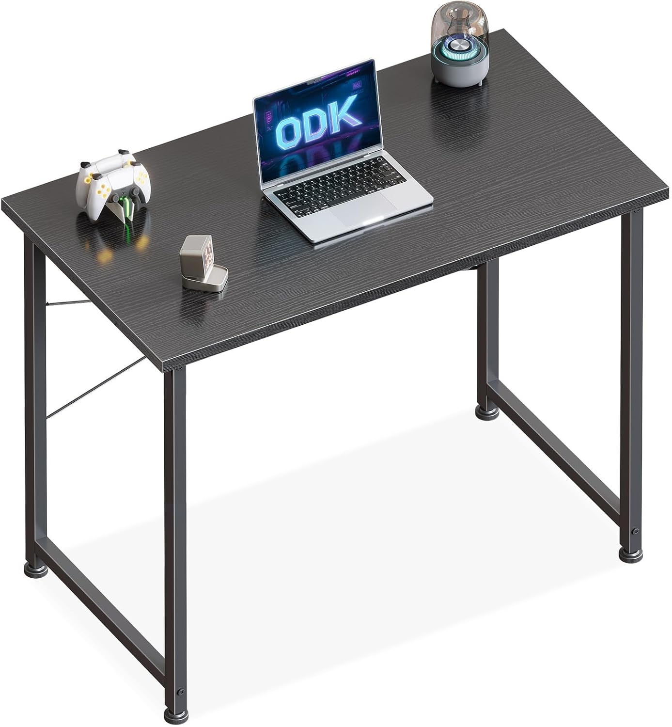 ODK - Petits Bureau - 80x40cm - Bureau compact, idéal chambre, noir