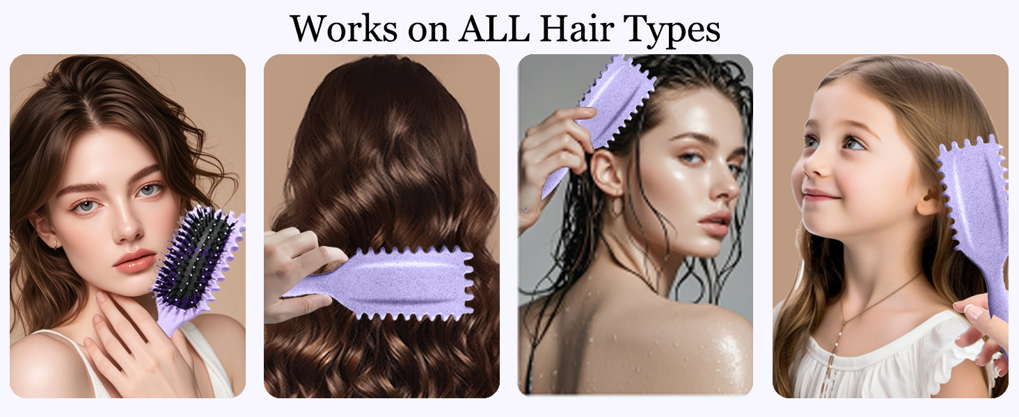 fonctionne sur tous les types de cheveux