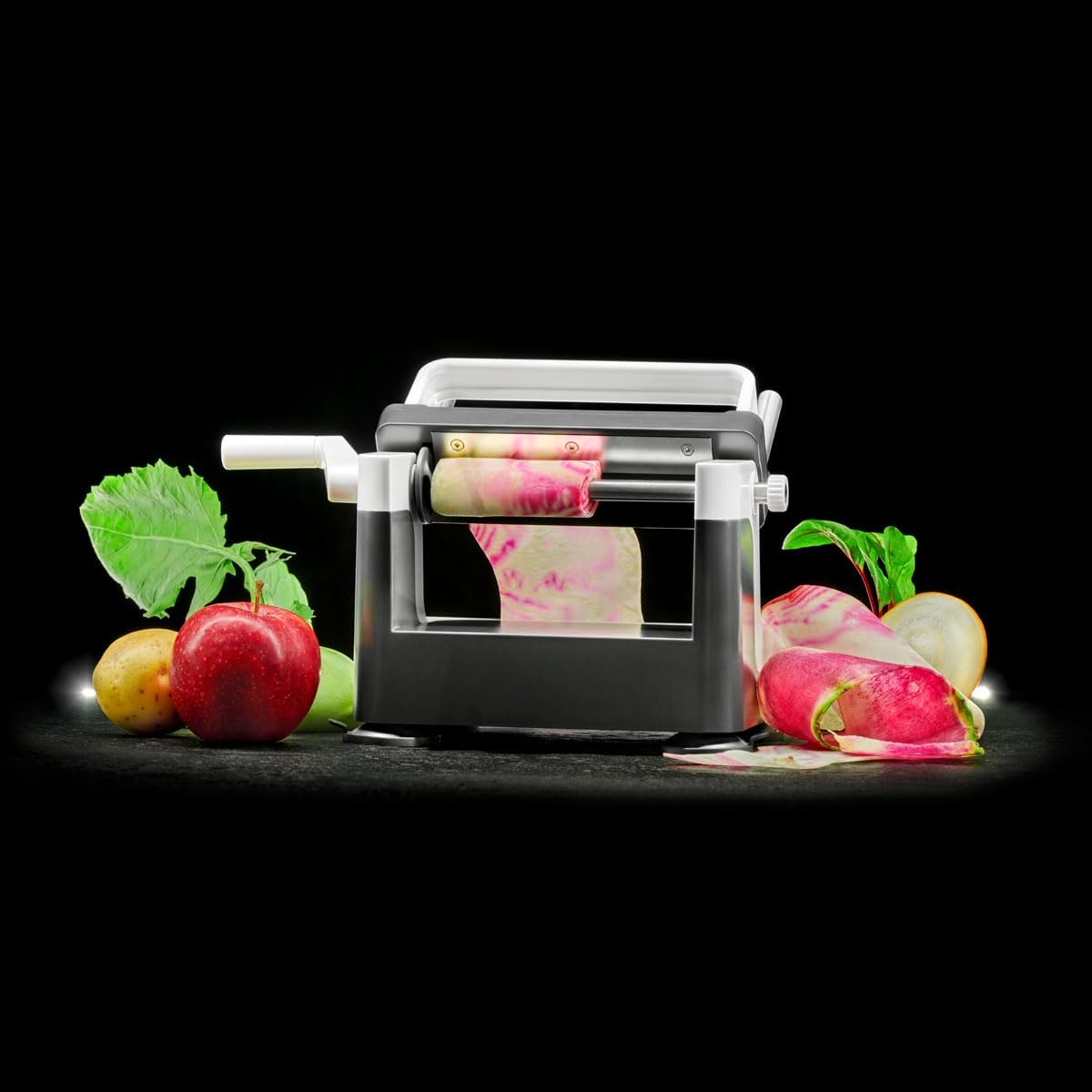 Lurch - trancheuse Catto - plastique - découpe continue fruits et légumes 200550