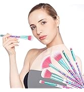 Pinceau de Maquillage Professionnel, [Lot de 7]Kit de Pinceaux de maquillage Pinceau de Poudre de...