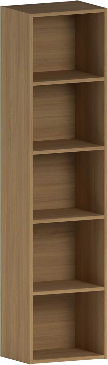 Vida Designs - Oxford Cube - 5 étagères en bois chêne, compacte