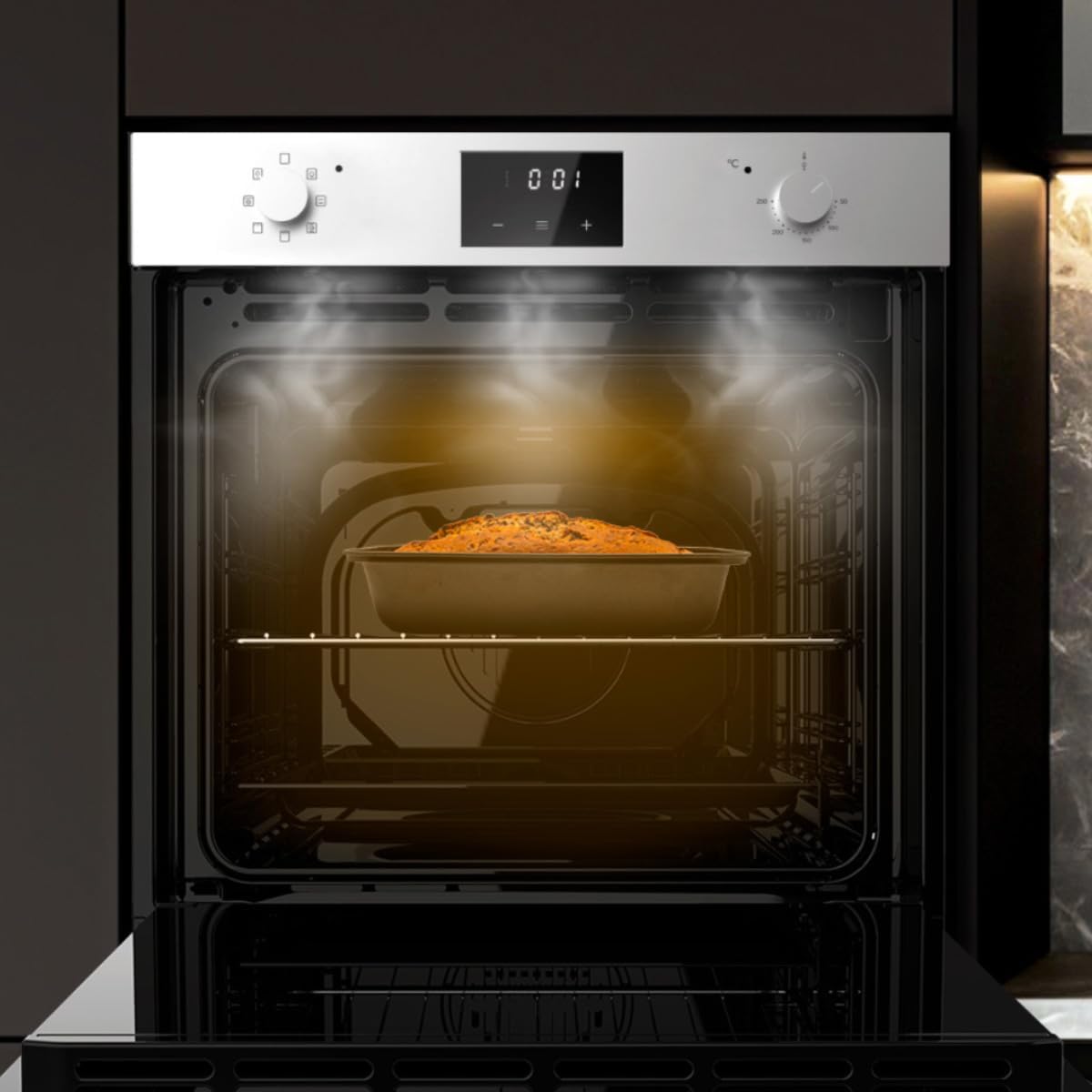 Cecotec - Four intégrable multifonctions 70L, 2800W, 7 modes, classe A, M226001