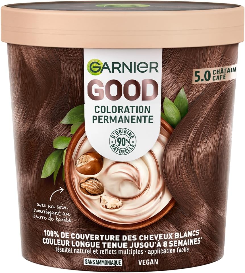 Garnier - Good coloration permanente vegan 90% naturel - 5.0