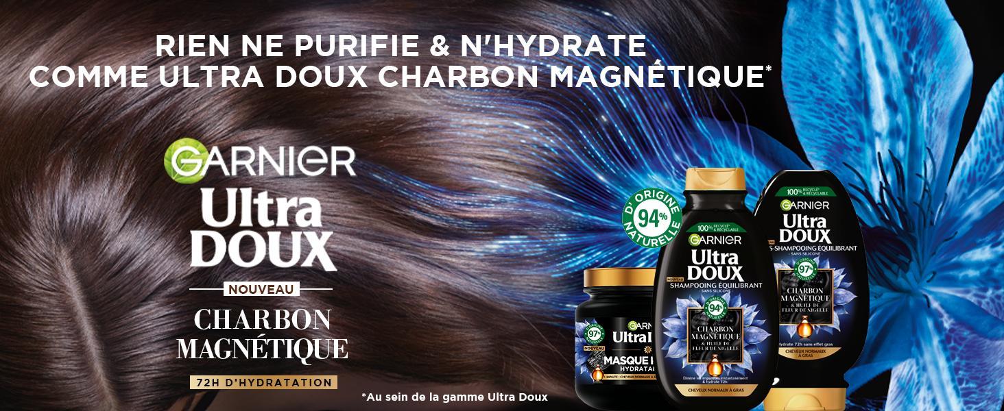 rien ne purifie et n'hydrate comme ultra doux charbon magnétique