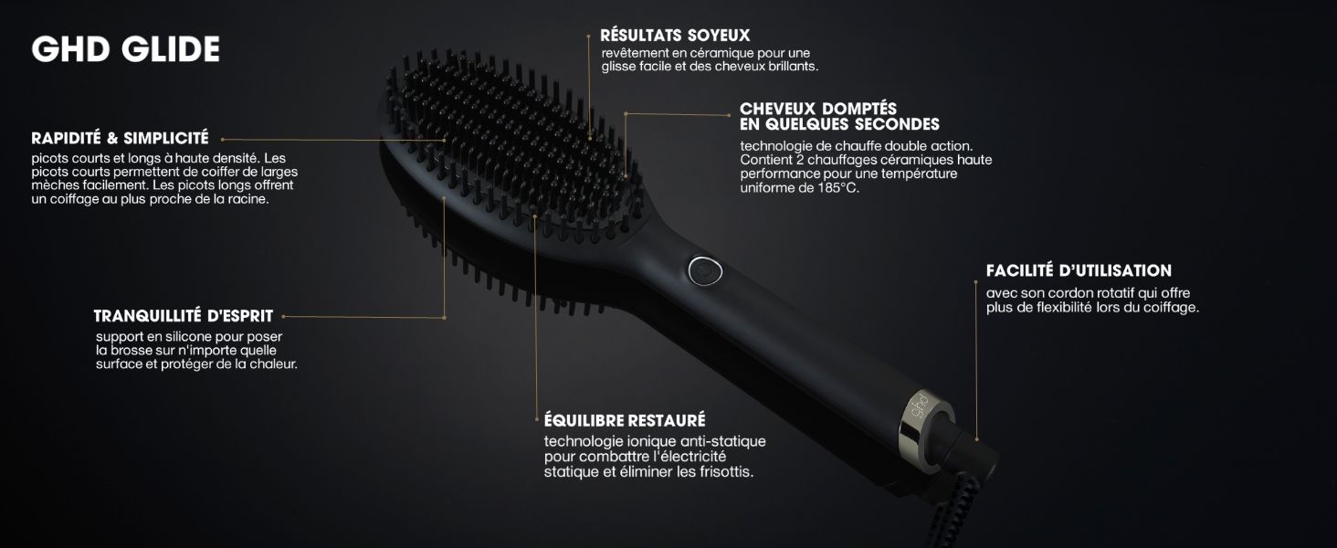 détails ghd glide
