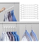 HOUSE DAY Lot de 8 cintres magiques pour placard gain de place