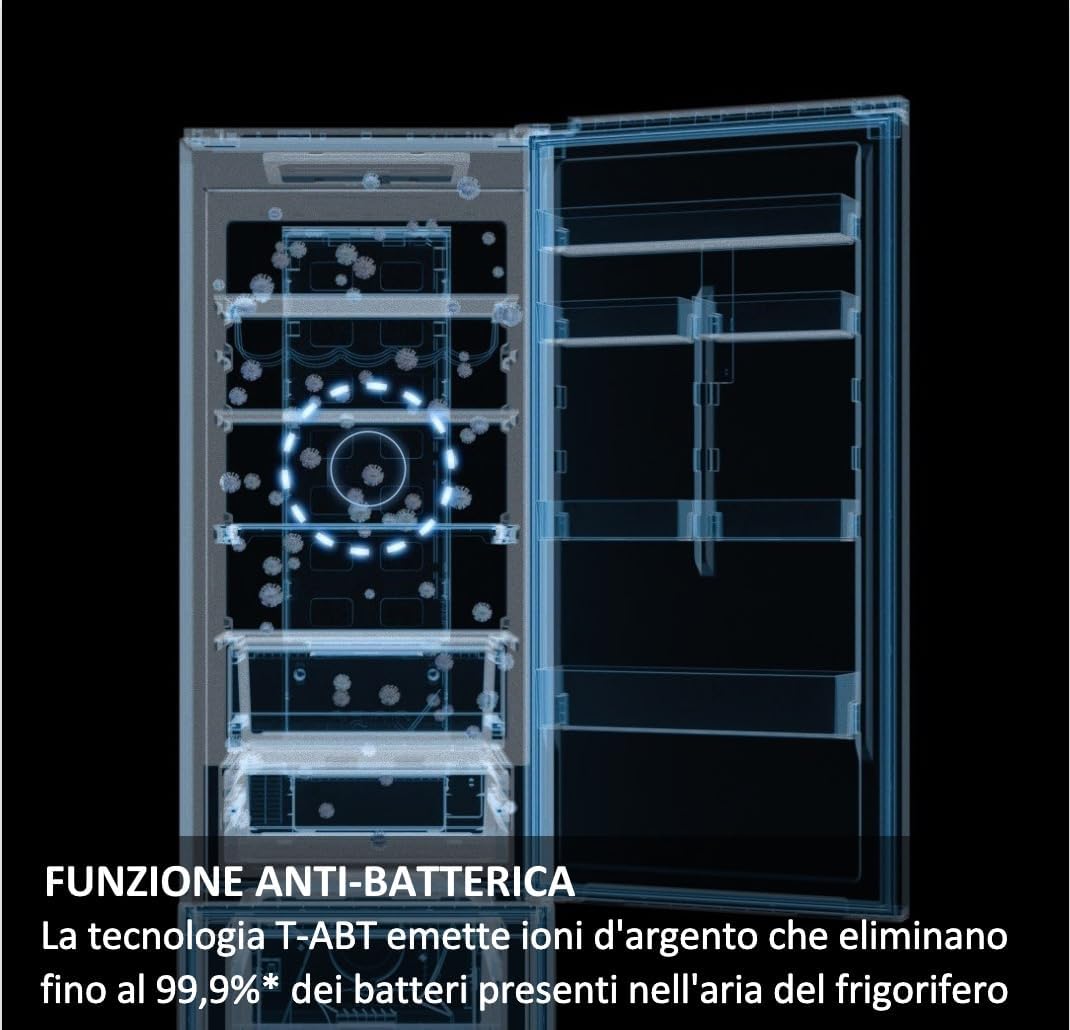 Haier - Réfrigérateur multi-portes Series 5 - 908x748x1905 mm - No Frost, MyZone, Inverter, Classe E - HCR5919ENMM