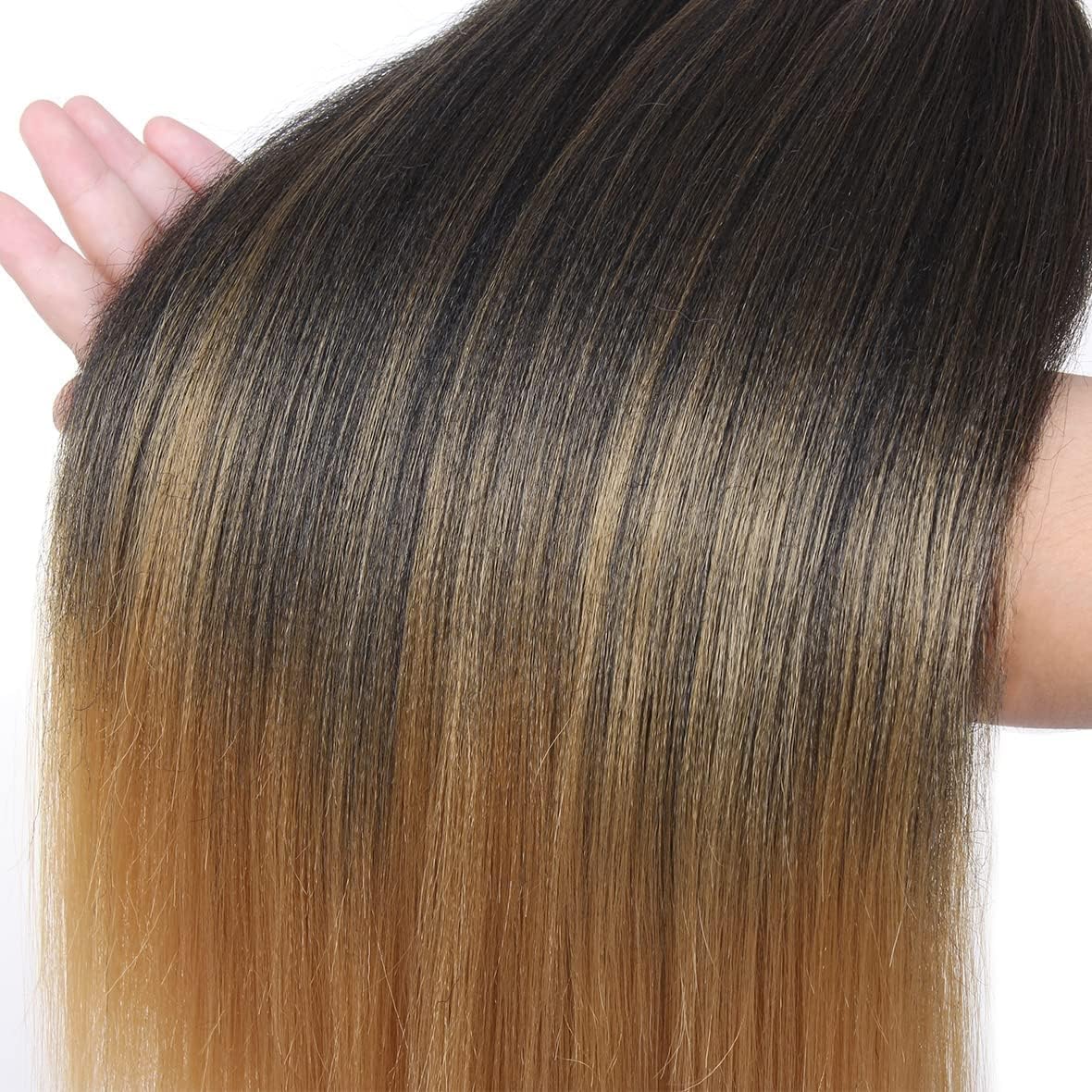 Xtrend - extensions EZ Braids - 66 cm - pré-étirées, coiffables à chaud - T27#