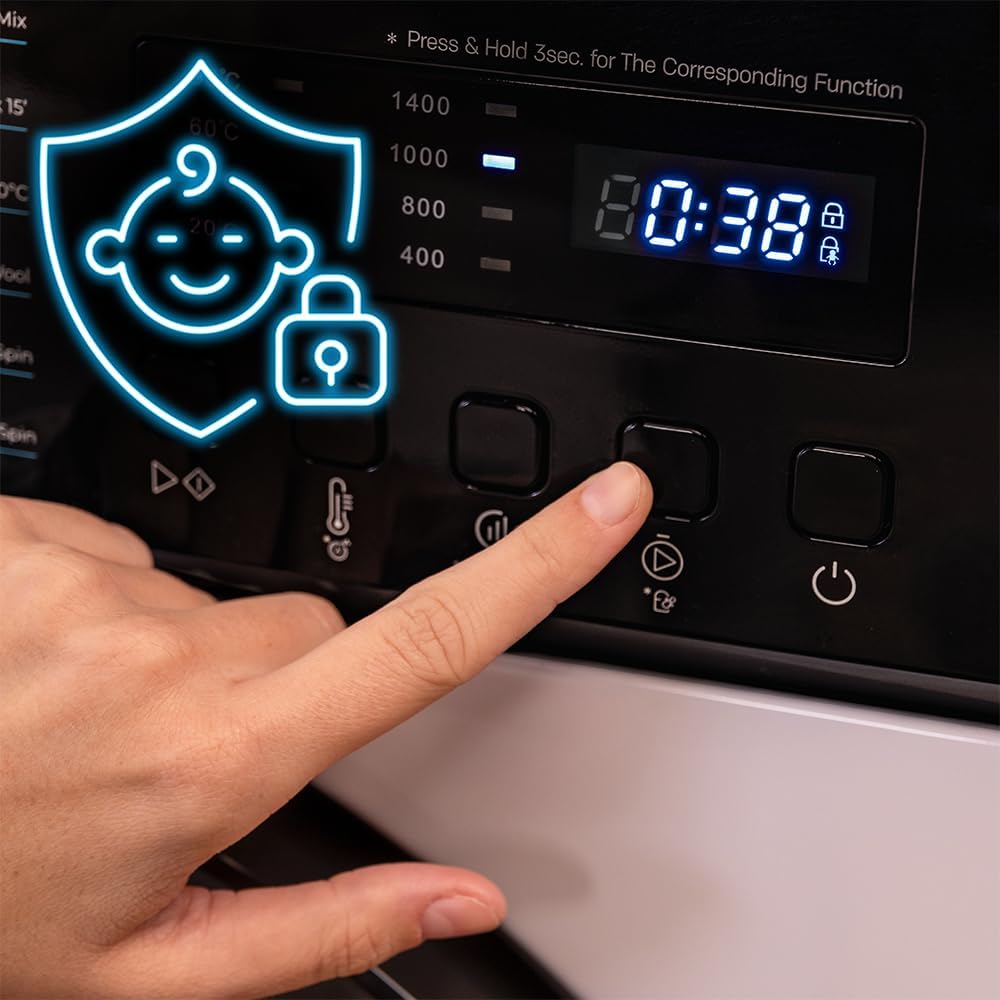 Cecotec - Bolero DressCode 6150 - 6 kg - 1000 tr/min, 12 programmes