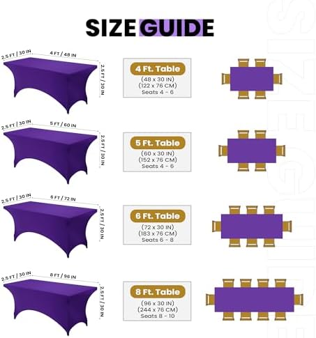 Utopia Kitchen - Nappe extensible 183 cm - polyester spandex lavable