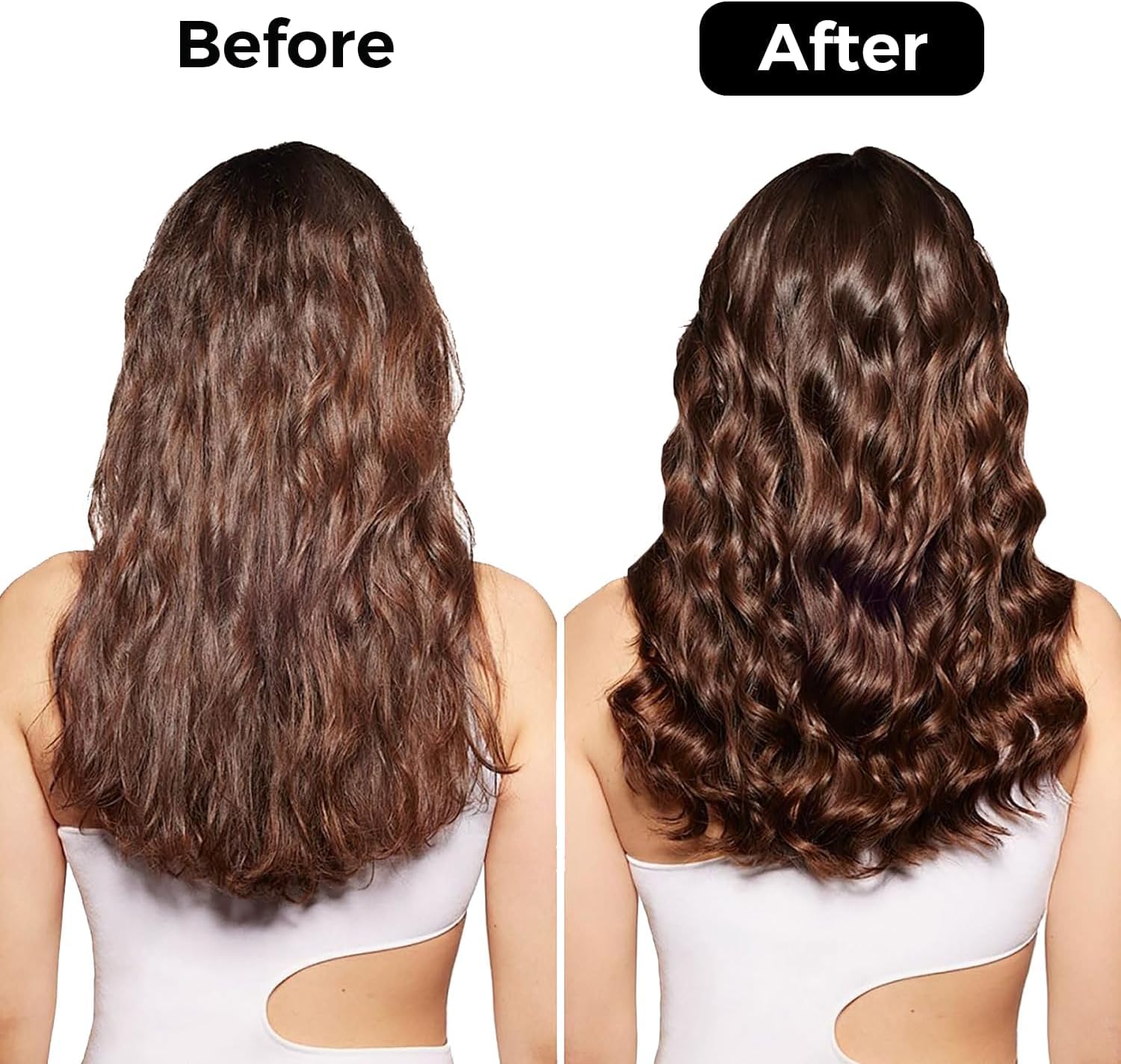 Brosse à boucler - 28cm - Fixation et modelage des boucles, anti-frisottis