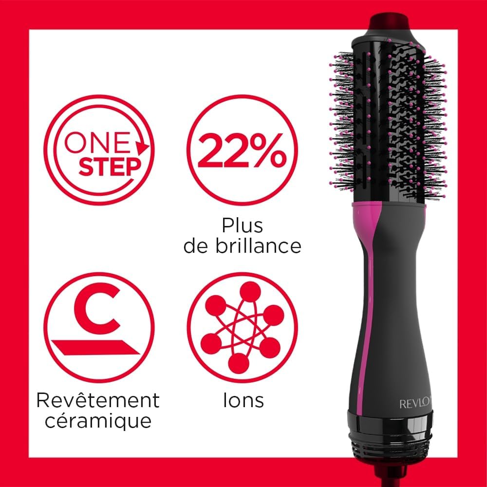 Revlon - Salon One-Step sèche-cheveux volume, cheveux courts/mi-longs, RVDR5282UKE