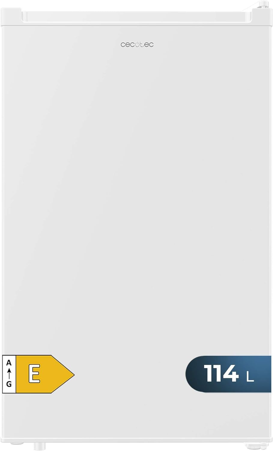 Cecotec - Bolero CoolMarket TT - compact, 114L, LED, porte réversible, TT114L